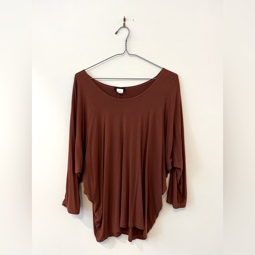 🤎k & c Batwing Top